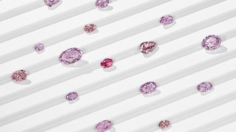 АЛРОСА впервые представляет исключительную коллекцию из 15 редких розовых бриллиантов