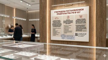Правительство РФ утвердило новые правила продажи ювелирных изделий: жесткие требования к маркировке и защите покупателей
