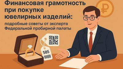 Финансовая грамотность при покупке ювелирных изделий: подробные советы от эксперта Федеральной пробирной палаты