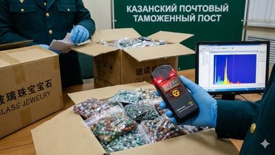 Таможня перехватила 30 кг радиоактивных украшений из Китая по пути в Петербург