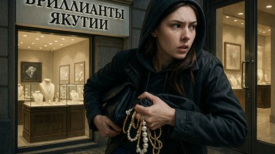 В Москве студентка похитила ювелирные изделия на 22 млн рублей из бутика «Бриллианты Якутии»