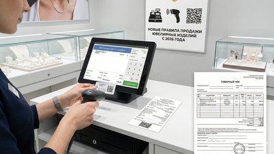 Реализация ювелирных изделий в Беларуси: новые правила работы с кассами с 2026 года