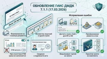 Вышло специальное обновление ГИИС ДМДК: версия 7.1.1