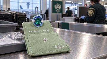 В Домодедово у пассажирки из Мюнхена обнаружили кольцо Van Cleef & Arpels стоимостью 37 млн рублей