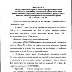 С 15 июня меняется перечень индикаторов риска нарушения обязательных требований, используемых для осуществления пробирного надзора