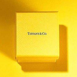 Появился первый в мире желтый бутик Tiffany