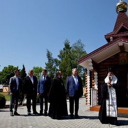 Архиепископ Серафим освятил часовню на территории Янтарного комбината