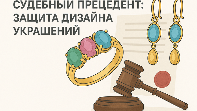 Судебный прецедент: защита дизайна украшений