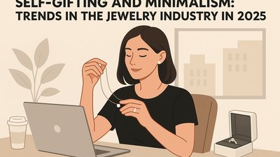 Селф-гифтинг и минимализм: эксперты назвали тренды ювелирной отрасли в 2025 году