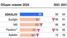 SOKOLOV укрепляет свои позиции: уровень знания бренда достиг 96%