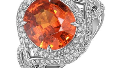 Редкий вид граната в премиальной коллекции украшений от MIUZ Diamonds