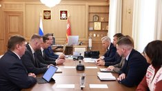 Глава АЛРОСА обсудил ход создания гранильного кластера с руководством Минфина РФ и Смоленской области