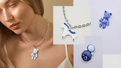 Гжель и Buylerika Ceramic выпустили ювелирную коллекцию