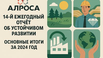 АЛРОСА представила свой 14-й ежегодный Отчет об устойчивом развитии