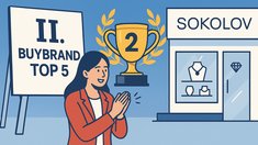 SOKOLOV занял второе место в топ-5 франшиз-ритейлеров BUYBRAND