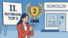 SOKOLOV занял второе место в топ-5 франшиз-ритейлеров BUYBRAND