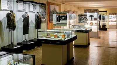 Выставка "Восточно-прусское золото" открылась в Геологическом музее в Москве