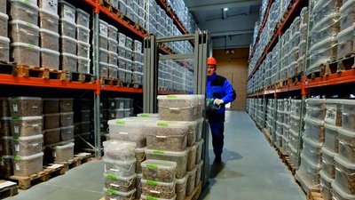 Более 98% сырья  Калининградского янтарного комбината покупатели оценили на «отлично»