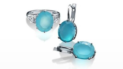 Голубая лагуна - новая коллекция украшений с халцедонами от Ювелирочки