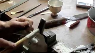Апанде: монтировка серебряной чашки для кофе Кубачи