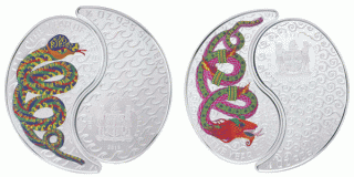 «Год Змеи. Инь и Янь» - набор монет от Монетного двора Финляндии