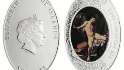 На серебряную монету поместят иллюстрацию картины Караваджо