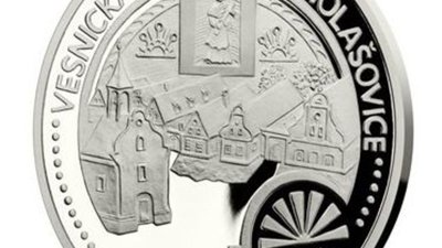 Чешский монетный двор увековечил в платине  один из памятников ЮНЕСКО в Чехии
