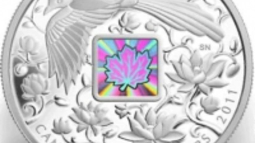 Монету «Клен счастья» от Королевского Монетного двора Канады