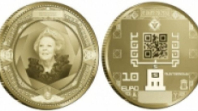 Гол­лан­дия пред­ста­ви­ла ин­но­ва­ци­он­ную мо­не­ту в честь 100-летия здания Монетного двора