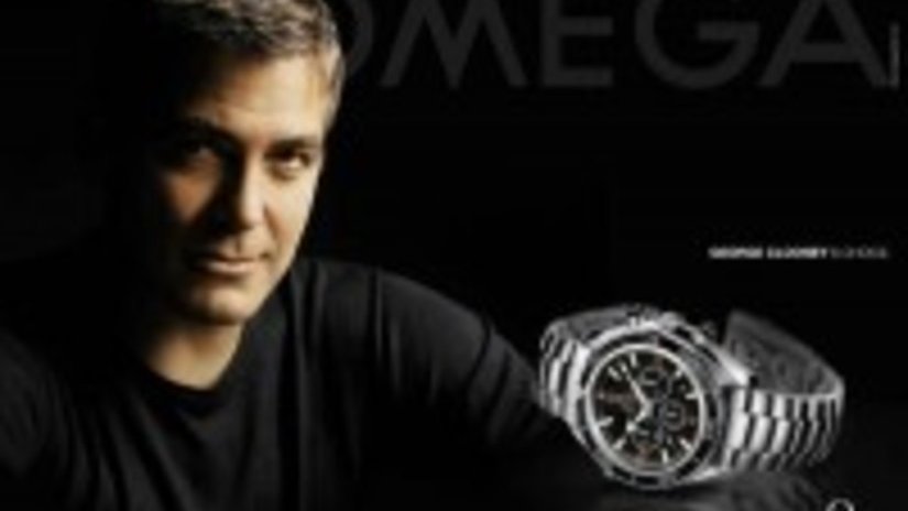 Джордж Клуни, снялся в очередной фотосессии для швейцарского брэнда Omega