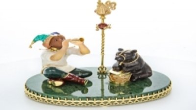 "Русские самоцветы" представили новую камнерезную композицию