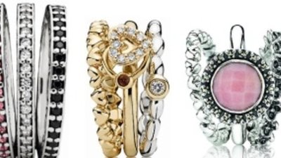 Продажи колец Pandora выросли в два раза
