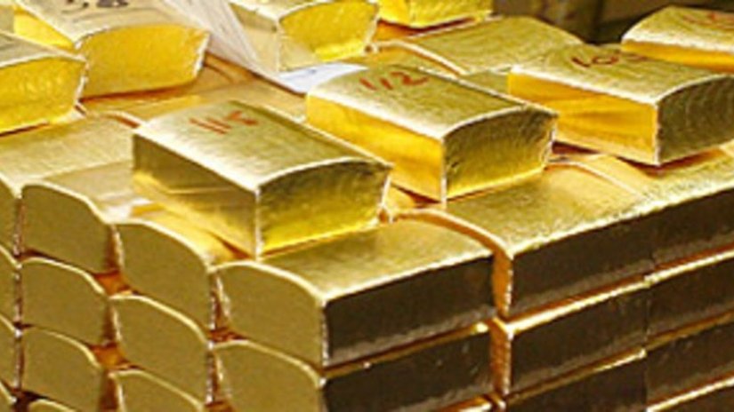 Российские золотовалютные резервы упали на 14 млрд. долларов