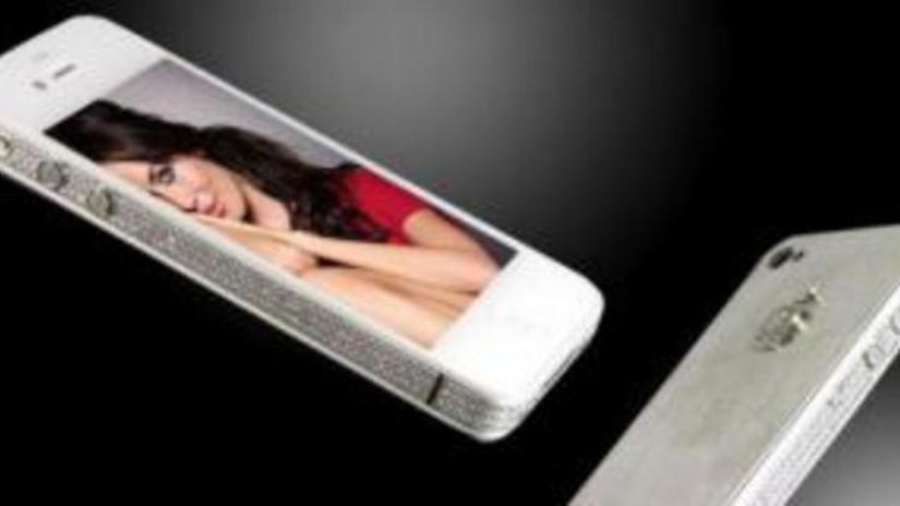 iPhone 4S украсили бриллиантами