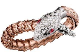 Bvlgari показали новые роскошные часы High Jewellery Serpenti