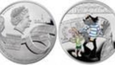 «Ну, погоди!» отчеканили в серебре