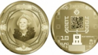 Голландия представила инновационную монету в честь 100-летия здания Монетного двора
