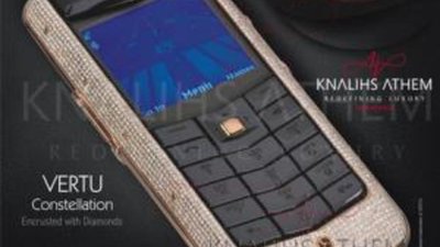 Vertu Constellation Gold