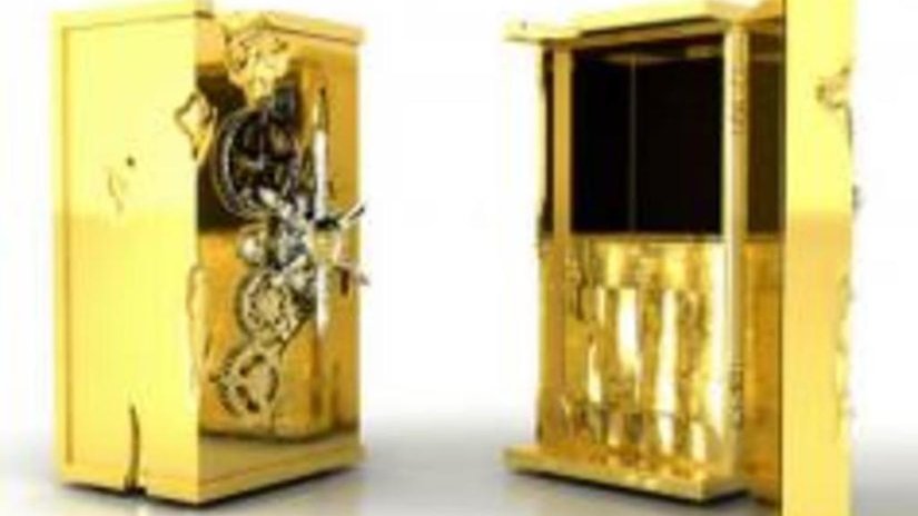 Золотой сейф для любителей роскоши