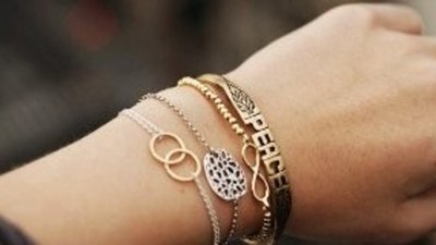 Золотой женский браслет - лучшее украшение