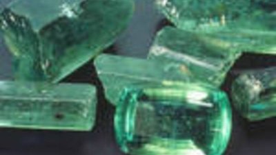 В «Борисполе» задержана контрабанда колумбийских изумрудов на 4 миллиона