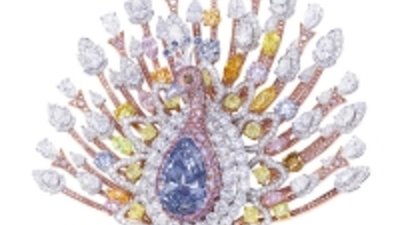 Брошь «Павлин» от Graff Diamonds стоимость 100 миллионов долларов