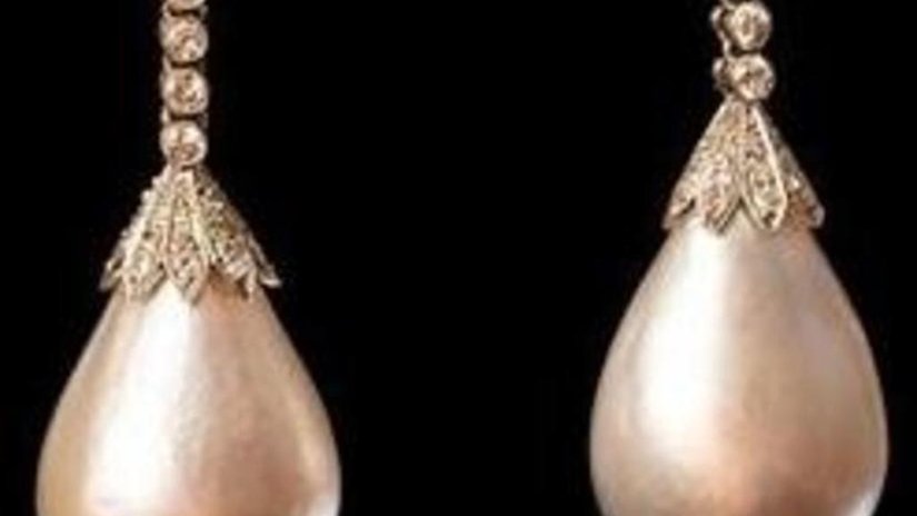 Раритетные жемчужные серьги проданы на аукционе за $2,6 млн