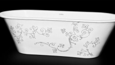 Сантехника в кристаллах Swarovski
