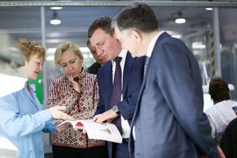 Руководитель Гохрана России Юрин Андрей Владимирович посетил ОАО «Русские самоцветы»