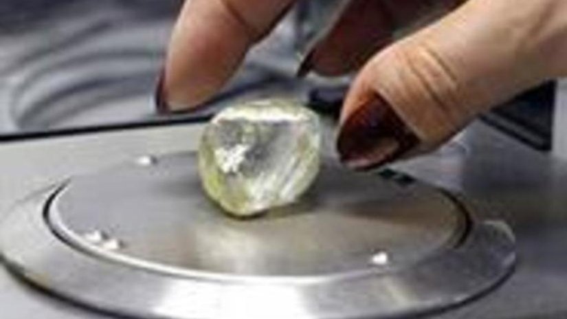 В России добыли алмаз-гигант  