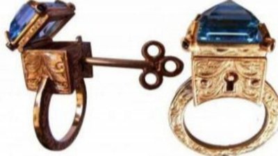 Кольцо на замок. Украшения с секретом от William Llewellyn Griffiths