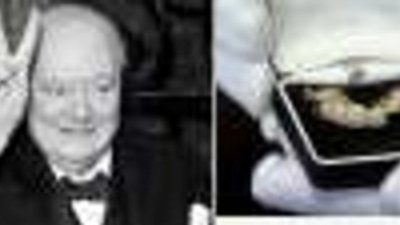 В Великобритании с аукциона продана вставная челюсть легендарного премьера Уинстона Черчилля