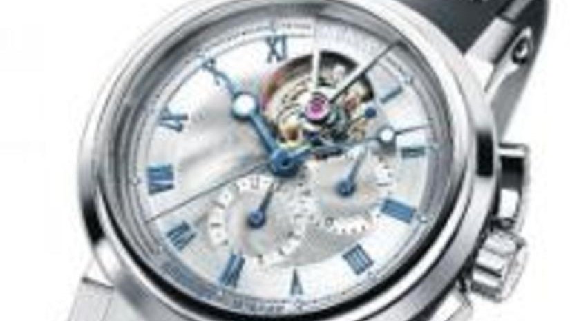 Швейцарский часовой бренд Breguet презентовал платиновую версию модели часов Marine Tourbillon 5837