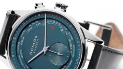 True Blue Worldtimer от Nomos Glashutte